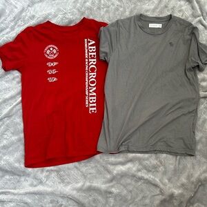 2 Abercrombie kids tshirts great condition size 15/16